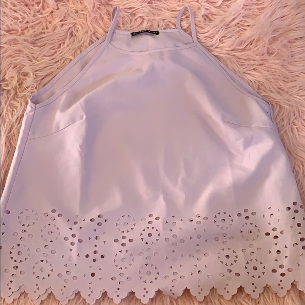 purple tank top shein